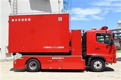 大型除染システム搭載車