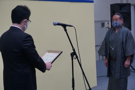 熊本市長からの交付 熊本市長からの交付