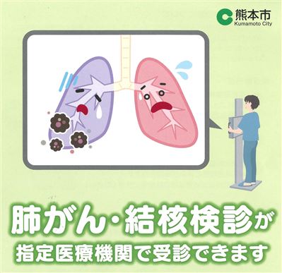 胸部（結核・肺がん）検診チラシ