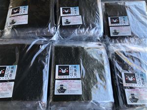 寄贈品（焼きのり）