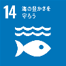 SDGsゴール14のアイコン