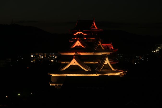 熊本城（オレンジ）