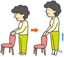 つま先立ち つま先立ち