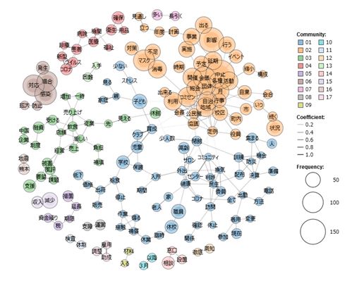 共起ネットワーク図 共起ネットワーク図