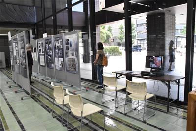 市役所本庁舎での開催の様子