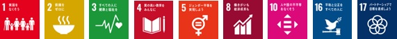 SDGsアイコン(メニュー1) SDGsアイコン(メニュー1)