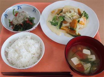 トマト味噌汁