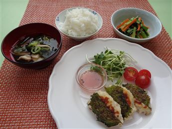 梅ソースの焼きナゲット