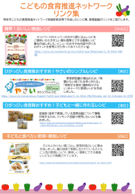 こどもの食育推進ネットワークリンク集
