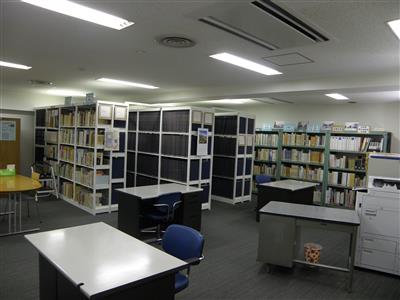 熊本市歴史文書資料室内の様子