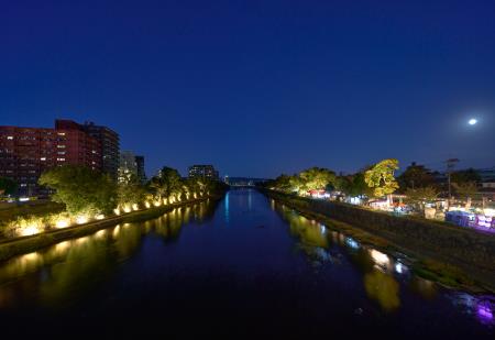 白川夜市 白川夜市
