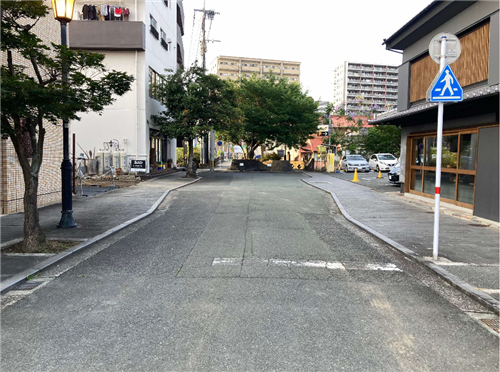 着工前(市道)