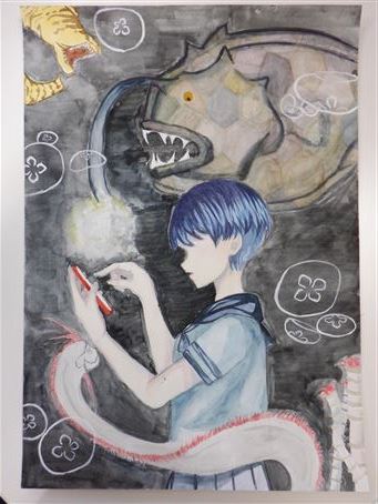 優秀賞【安易な恐怖】 優秀賞【安易な恐怖】