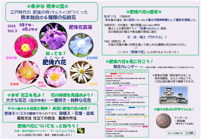 肥後花菖蒲（2025年）日本語版リーフレット(2)