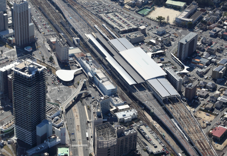 熊本駅付近