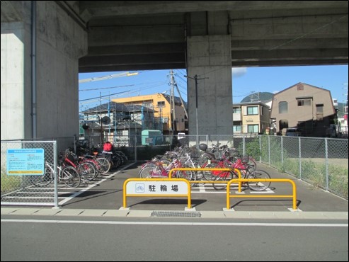 駐輪場(段山電停付近) 駐輪場(段山電停付近)