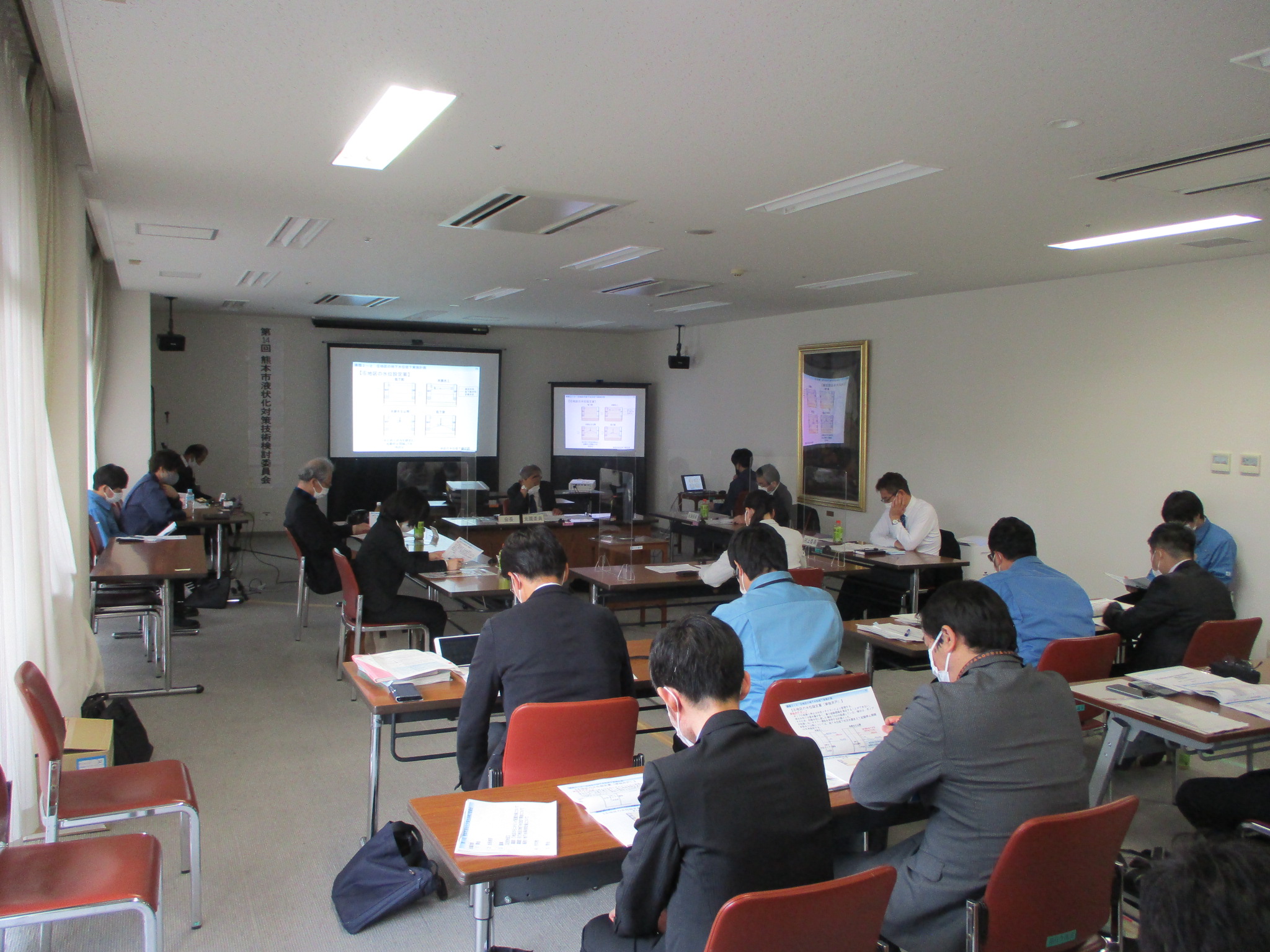 第14回液状化委員会状況 第14回液状化委員会状況