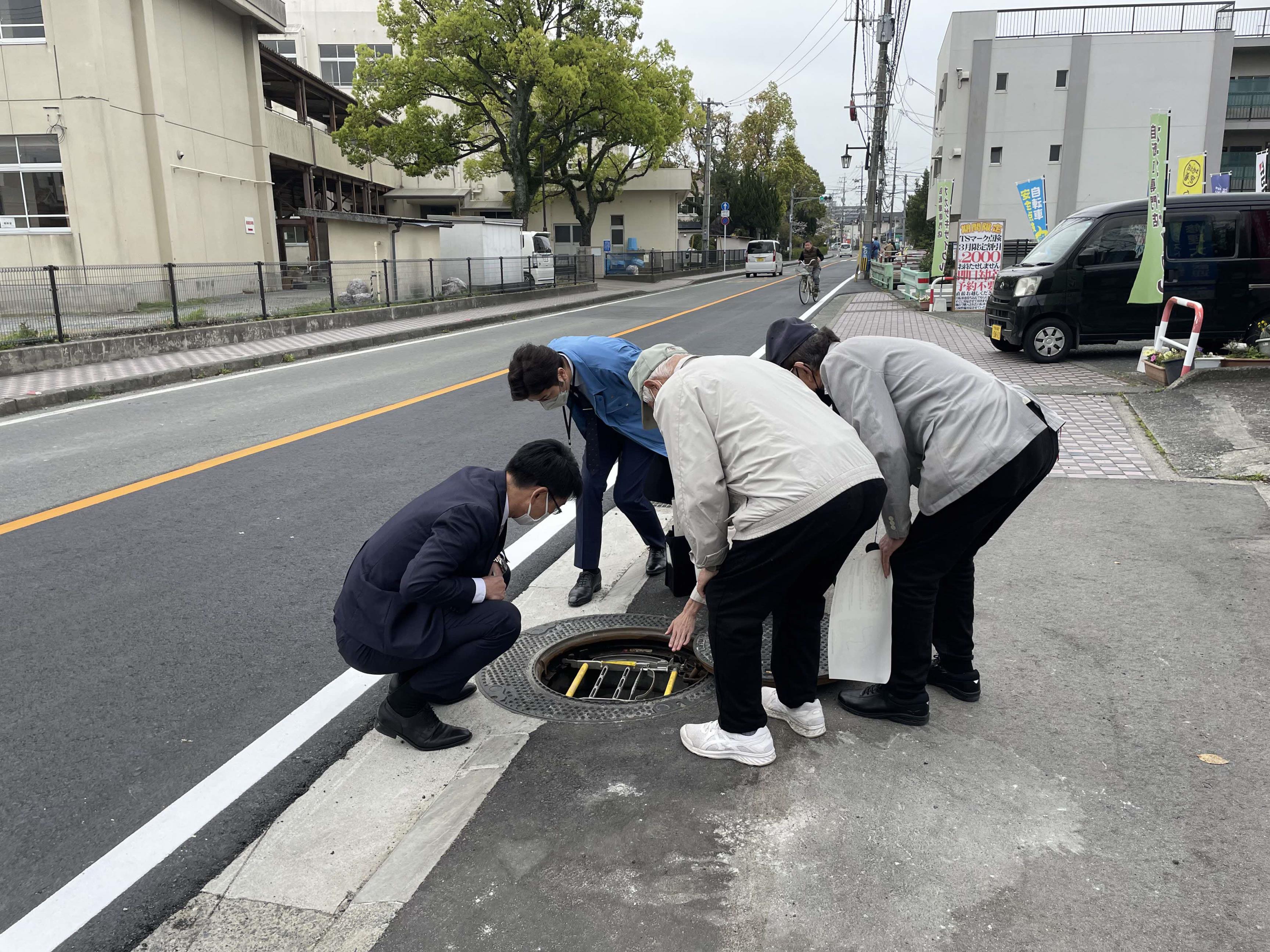 2(まるに)地区排水ポンプ起動状況 2(まるに)地区排水ポンプ起動状況