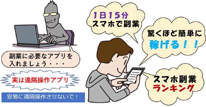 IPA　独立行政法人　情報処理推進機構　作成イラスト