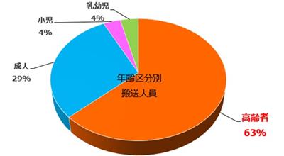 年齢区分別グラフ