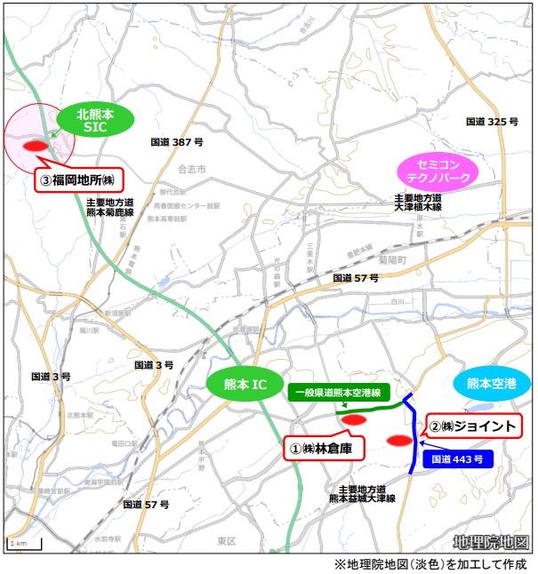 整備予定位置図