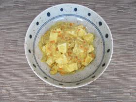 カレーミルク豆腐