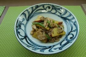 豚肉のマーマレード炒め