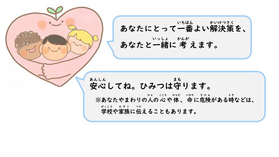秘密は守るよ