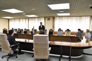 市長表敬写真(1)
