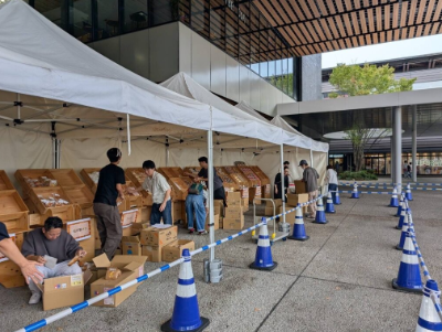 イベント運営体験_商品陳列