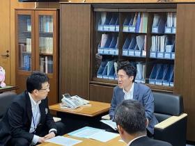 要請活動の様子（面談）
