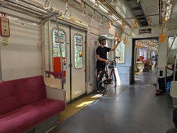 乗車中
