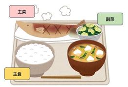 主食主菜副菜