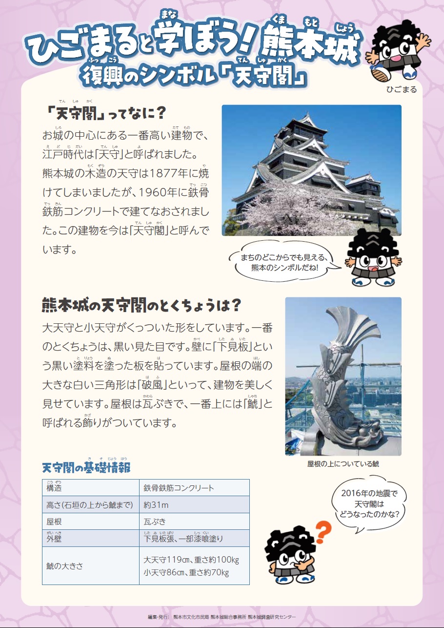 復興のシンボル「天守閣」