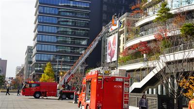 消防訓練の様子