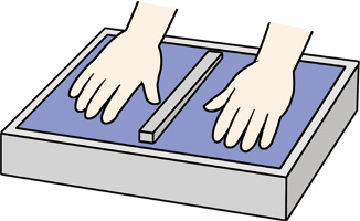 手の骨密度検査