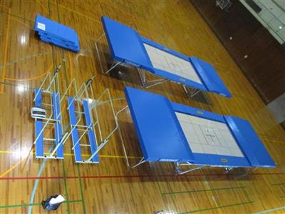 熊本市総合体育館競技用トランポリン写真(その2)