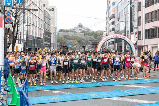 熊本城マラソン2025画像