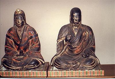 木造僧形八幡神坐像並びに木造女神坐像