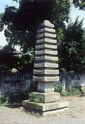 大慈寺の層塔（無銘）