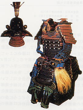 勝色縅具足の画像