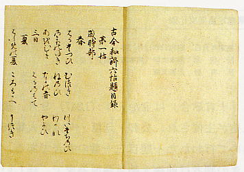 古今和歌集