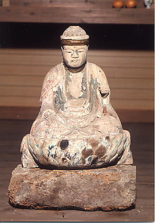 面木木造十一面観音坐像