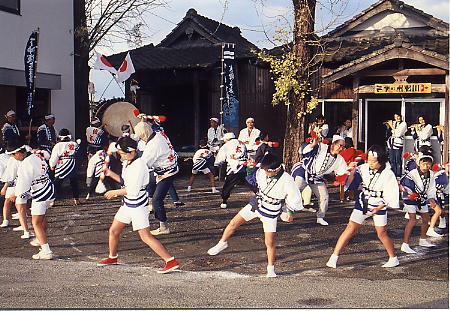 銭太鼓踊り