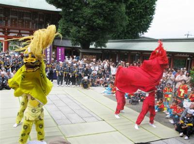 新町獅子舞