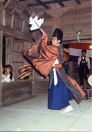 平山神社神楽