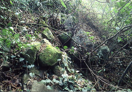 砂鉄水路跡の画像