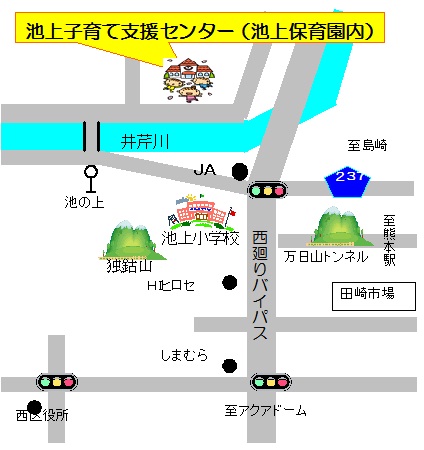 池上　周辺地図