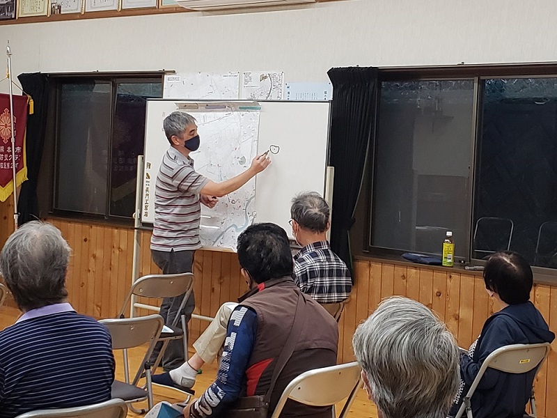 講習の様子(森田さん) 講習の様子(森田さん)