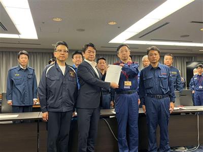 加藤政務官への要請活動
